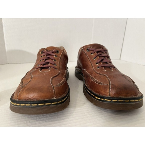 Dr. Martins Men's Brown Leather Lace-Up Casual Oxfords AW004 ‎ 11200 - Size 11 - Picture 2 of 16